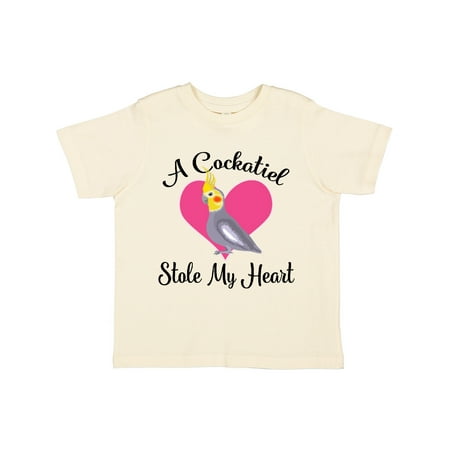 Inktastic Cockatiel Bird Pet Gift Gift Toddler Toddler Girl T-Shirt