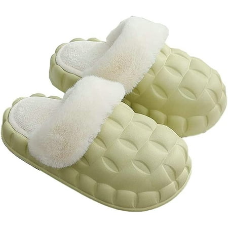 PIKADINGNIS Women Men Fluffy Fur Waterproof Anti-skip House Shoes Warm Soft Detachable Taken-down Lining Indoor Slippers Outdoor
PIKADINGNIS Women Men Fluffy Fur Waterproof Anti-skip House Shoes Warm Soft Detachable Taken-down Lining Indoor Slippers Outdoor