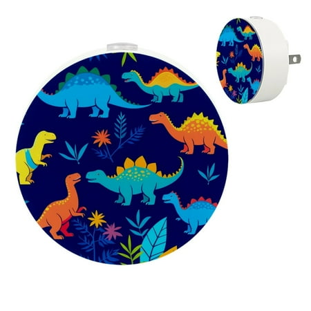 Plant Dinosaurs Automatic night lights plug into wall Dusk to Dawn Sensor Nightlights for Kids & Adults for Bathroom Hallway
Plant Dinosaurs Automatic night lights plug into wall Dusk to Dawn Sensor Nightlights for Kids & Adults for Bathroom Hallway