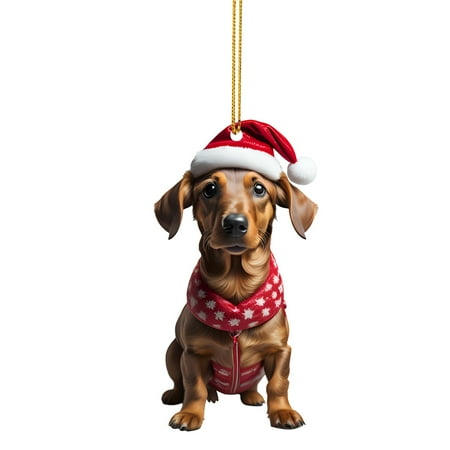 YruYptpaln 2D Acrylic Cartoon Christmas Doggy Christmas Tree Pendant Acrylic Christmas Cartoon Cute Christmas Hat Dog Double Print 2D White Elephant Pendant Decorative Chains for Hanging
YruYptpaln 2D Acrylic Cartoon Christmas Doggy Christmas Tree Pendant Acrylic Christmas Cartoon Cute Christmas Hat Dog Double Print 2D White Elephant Pendant Decorative Chains for Hanging