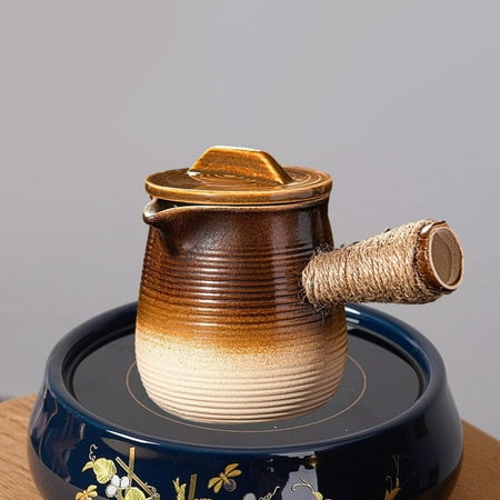 perfk Ceramic Teapot Chinese Traditional Tea Maker for Home Picnic Tea Lovers Gift gradient color
perfk Ceramic Teapot Chinese Traditional Tea Maker for Home Picnic Tea Lovers Gift gradient color