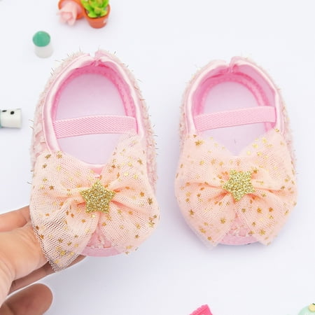 EHTMSAK Newborn Girl s Spring Summer Fall Bowknot Mary Jane Flats Infant Baby Cirb Soft Sole First Walkers Shoes Pink 0-12M 11
EHTMSAK Newborn Girl s Spring Summer Fall Bowknot Mary Jane Flats Infant Baby Cirb Soft Sole First Walkers Shoes Pink 0-12M 11