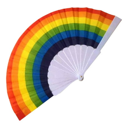 Rainbow Hand Fans | Folding Held Fan for Women Man | Polyester Folding Hand Fan Decorative Ornaments Folding Fan Dance Fan
Rainbow Hand Fans | Folding Held Fan for Women Man | Polyester Folding Hand Fan Decorative Ornaments Folding Fan Dance Fan