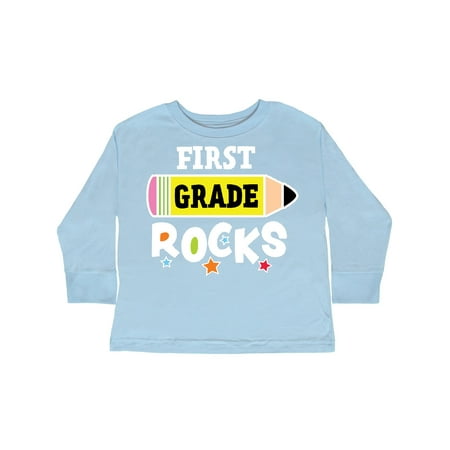 Inktastic 1st Grade Rocks with Pencil and Stars Gift Toddler Boy or Toddler Girl Long Sleeve T-Shirt
Inktastic 1st Grade Rocks with Pencil and Stars Gift Toddler Boy or Toddler Girl Long Sleeve T-Shirt