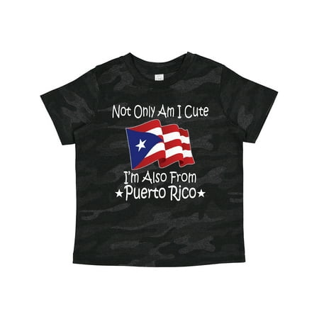 Inktastic Cute Puerto Rico Pride Gift Toddler Boy or Toddler Girl T-Shirt