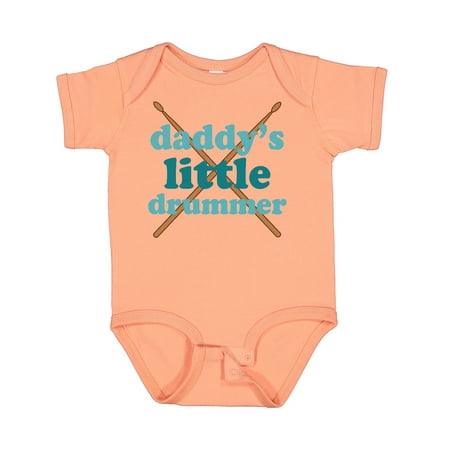 Inktastic Daddy s Little Drummer Gift Baby Boy or Baby Girl Bodysuit