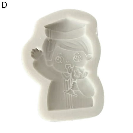 JHTongC Fondant Mold Student Pattern DIY Silicone Graduation Ceremony Candy Mold for Party
JHTongC Fondant Mold Student Pattern DIY Silicone Graduation Ceremony Candy Mold for Party