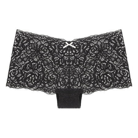 TAIAOJING Women Thong Lace Boxer Briefs Briefs Low Waist Breathable Lace Panties Ladies Underwear
TAIAOJING Women Thong Lace Boxer Briefs Briefs Low Waist Breathable Lace Panties Ladies Underwear