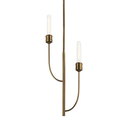 Kichler 52258 Hatton 2 Light 10 Wide Single Pendant - Bronze