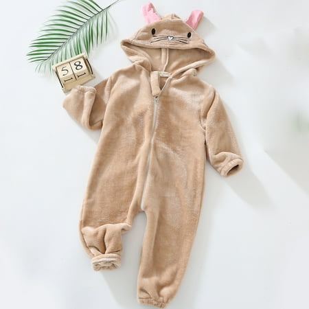 NIUREDLTD Toddler Boys Girls New Long Sleeve Winter Rabbit Ears Hooded Jumpsuit Romper
NIUREDLTD Toddler Boys Girls New Long Sleeve Winter Rabbit Ears Hooded Jumpsuit Romper