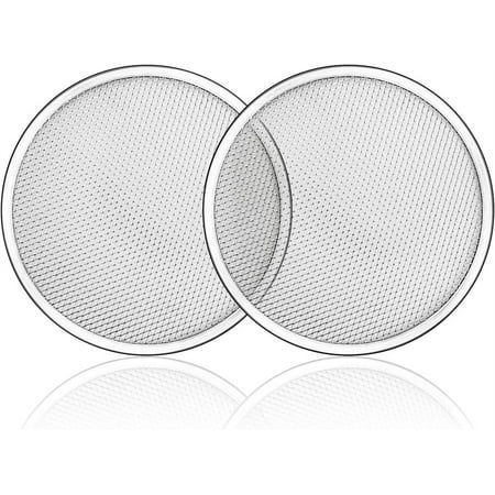Casewin 2 PCS Pizza Screen Aluminum Alloy Seamless Pizza Screen Non Stick Mesh Net Baking Tray Cookware Kitchen Tool Seamless (12 Inch)
Casewin 2 PCS Pizza Screen Aluminum Alloy Seamless Pizza Screen Non Stick Mesh Net Baking Tray Cookware Kitchen Tool Seamless (12 Inch)