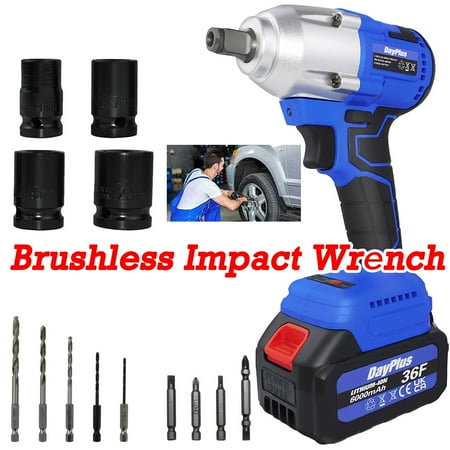 Bowoshen Cordless Brushless Impact Wrench Drill Set Driver Screwdriver Combo + Battery
Bowoshen Cordless Brushless Impact Wrench Drill Set Driver Screwdriver Combo + Battery