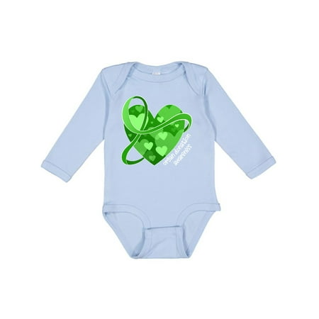 Inktastic Organ Donation Awareness Green Heart and Ribbon Boys or Girls Long Sleeve Baby Bodysuit
Inktastic Organ Donation Awareness Green Heart and Ribbon Boys or Girls Long Sleeve Baby Bodysuit
