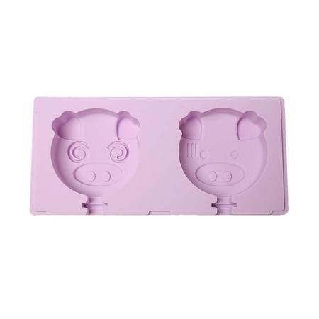 Chueow DIY silicone ice cream mold with lid ice tray Cartoon Silicone 2 with Cute pig Kitchen Supplies
Chueow DIY silicone ice cream mold with lid ice tray Cartoon Silicone 2 with Cute pig Kitchen Supplies
