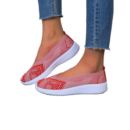 Woobling Ladies Casual Shoes Slip On Flats Non-Slip Walking Shoe Lightweight Loafers Driving Office Red 7.5
Woobling Ladies Casual Shoes Slip On Flats Non-Slip Walking Shoe Lightweight Loafers Driving Office Red 7.5