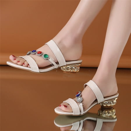 Omen s Fashion Casual Open Toe Sandals Outdoor Slippers Crystal Slides Shoes
Omen s Fashion Casual Open Toe Sandals Outdoor Slippers Crystal Slides Shoes