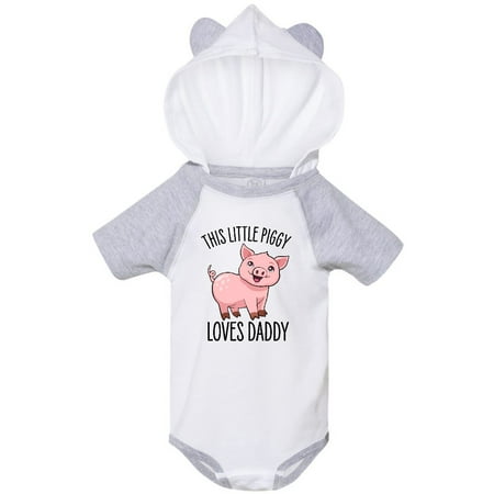 Inktastic This Little Piggy Loves Daddy- cute Gift Baby Boy or Baby Girl Bodysuit
Inktastic This Little Piggy Loves Daddy- cute Gift Baby Boy or Baby Girl Bodysuit