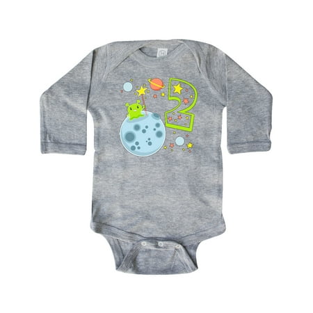 Inktastic Cute Second Birthday Alien in Space Gift Baby Boy or Baby Girl Long Sleeve Bodysuit
Inktastic Cute Second Birthday Alien in Space Gift Baby Boy or Baby Girl Long Sleeve Bodysuit