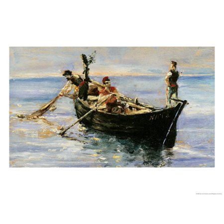 Fishing Boat, 1881 Print Wall Art By Henri de Toulouse-Lautrec