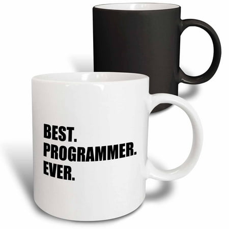 3dRose Best Programmer Ever fun gift for talented computer programming text Magic Transforming Mug 11oz
3dRose Best Programmer Ever fun gift for talented computer programming text Magic Transforming Mug 11oz