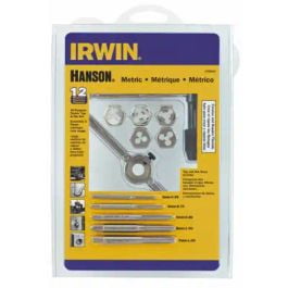Irwin Irwin 1765541 Hanson 12 Piece Metric Tap/Die Set