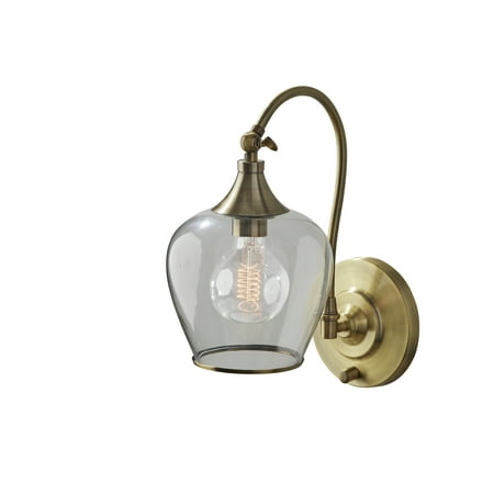 Adesso Metal Wall Light