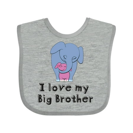 Inktastic I Love My Big Brother Elephant Blue Pink Gift Baby Girl Bib
Inktastic I Love My Big Brother Elephant Blue Pink Gift Baby Girl Bib