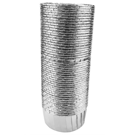 50Pcs Aluminum Foil Cupcake Cups Disposable Muffin Liners Baking Cups Aluminum Cupcake Tip Ramekin Holders Little Pudding Cups-Silver
50Pcs Aluminum Foil Cupcake Cups Disposable Muffin Liners Baking Cups Aluminum Cupcake Tip Ramekin Holders Little Pudding Cups-Silver