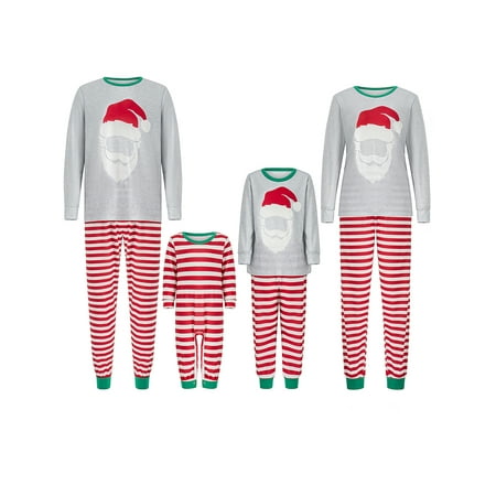 wybzd Christmas Family Matching Pajamas Set Santa Claus Print Long Sleeve Tops Striped Pants for Adult Kids Baby
wybzd Christmas Family Matching Pajamas Set Santa Claus Print Long Sleeve Tops Striped Pants for Adult Kids Baby