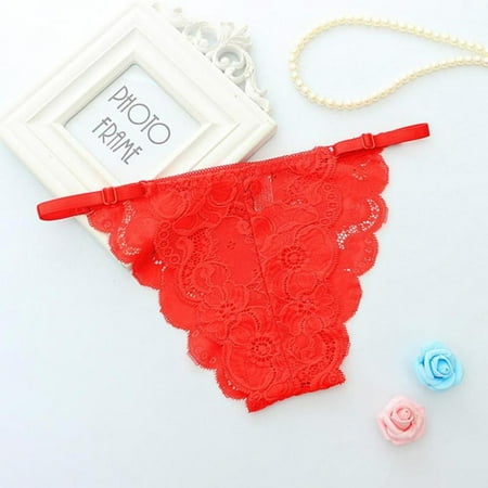 Clearance!Women s Underwear Lace Panties for Women Female Briefs Thongs G-string Lingerie Underwear Red
Clearance!Women s Underwear Lace Panties for Women Female Briefs Thongs G-string Lingerie Underwear Red