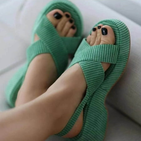 Pejock Summer Sandals Savings Clearance 2023! Women s Open Toe Buckle Ankle Platform Wedge Sandals Women s Flat Beach Sandals Non-Slip Causal Slippers Sandals
Pejock Summer Sandals Savings Clearance 2023! Women s Open Toe Buckle Ankle Platform Wedge Sandals Women s Flat Beach Sandals Non-Slip Causal Slippers Sandals