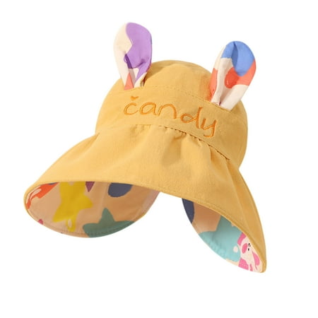 Kids Adjustable Chin Strap Sun Protection Hats Summer Spring Foldable Roll Up Wide Brim Hat Cute Cartoon Outdoor Beach Ponytail Bucket Cap Baby Boy Girl Hats Caps
Kids Adjustable Chin Strap Sun Protection Hats Summer Spring Foldable Roll Up Wide Brim Hat Cute Cartoon Outdoor Beach Ponytail Bucket Cap Baby Boy Girl Hats Caps