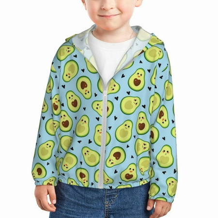 Vsdgher Avocado and Hearts Kids Sun Protection Hoodie with Zip Rash Guard Tops Children s Long Sleeve Sun Protection Clothing - 3 Years
Vsdgher Avocado and Hearts Kids Sun Protection Hoodie with Zip Rash Guard Tops Children s Long Sleeve Sun Protection Clothing - 3 Years