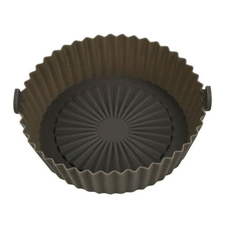 Goory Mat Air Fryer Silicone Pot Heat Resistant Easy Cleaning Liner Reusable Oven Accessories Frying Pan Safe Round Gray-Small
Goory Mat Air Fryer Silicone Pot Heat Resistant Easy Cleaning Liner Reusable Oven Accessories Frying Pan Safe Round Gray-Small