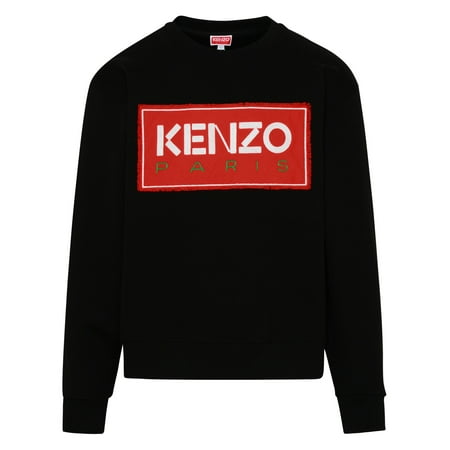 KENZO Felpa In Cotone Nera
