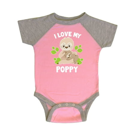 Inktastic Cute Sloth I Love My Poppy with Green Leaves Gift Baby Boy or Baby Girl Bodysuit
Inktastic Cute Sloth I Love My Poppy with Green Leaves Gift Baby Boy or Baby Girl Bodysuit