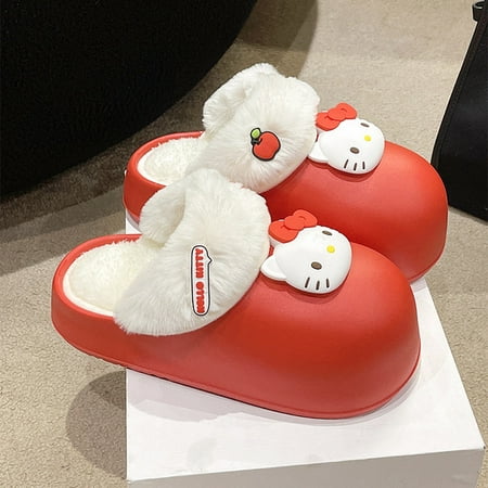 Sanrio Hello Kitty Slippers Women‘s Home Slippers Cotton Slippers Cute Cartoon Y2K Dopamine Girl Sweet Dimensions Miss Student
Sanrio Hello Kitty Slippers Women‘s Home Slippers Cotton Slippers Cute Cartoon Y2K Dopamine Girl Sweet Dimensions Miss Student
