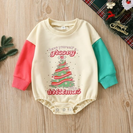 Toddler Kids Girls Boys Infant Cute Christmas Trees Letters Prints Romper Jumpsuit Cloths
Toddler Kids Girls Boys Infant Cute Christmas Trees Letters Prints Romper Jumpsuit Cloths