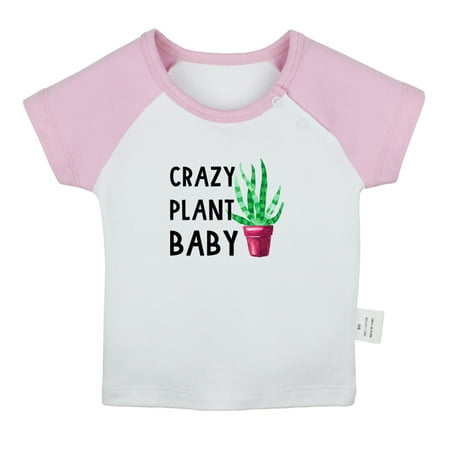 Crazy Plant Baby Funny T shirt For Baby Newborn Babies T-shirts Infant Tops 0-24M Kids Graphic Tees Clothing (Short Pink Raglan T-shirt 12-18 Months)
Crazy Plant Baby Funny T shirt For Baby Newborn Babies T-shirts Infant Tops 0-24M Kids Graphic Tees Clothing (Short Pink Raglan T-shirt 12-18 Months)
