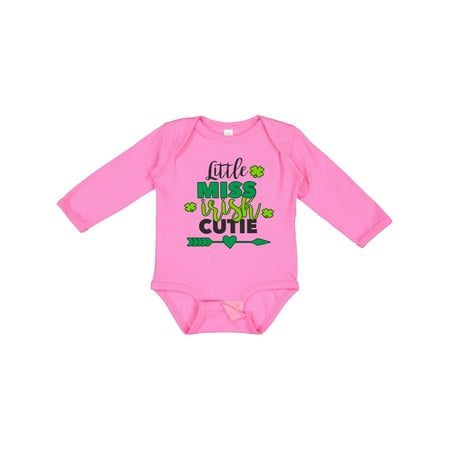 Inktastic Little Miss Irish Cutie with Shamrocks and Arrow Gift Baby Girl Long Sleeve Bodysuit
Inktastic Little Miss Irish Cutie with Shamrocks and Arrow Gift Baby Girl Long Sleeve Bodysuit