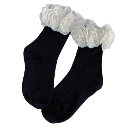 French Women Lolita Ribbed Ankle Socks Elegant 3D Camellia Surround Tube Hosiery
French Women Lolita Ribbed Ankle Socks Elegant 3D Camellia Surround Tube Hosiery