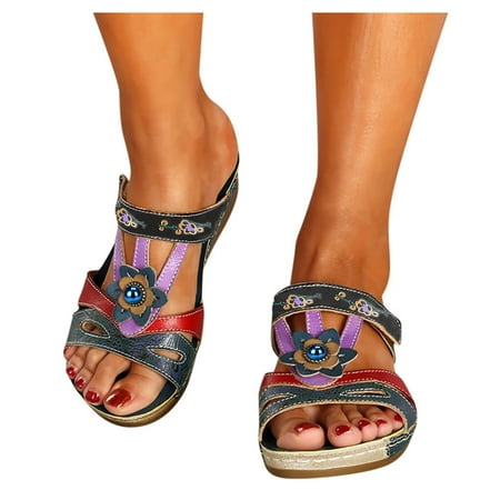 Tangnade Casual Shoes Womens Flat Open Toe Bosnian Ethnic Style Sandals Casual Beach Shoe Wedge Slippe
Tangnade Casual Shoes Womens Flat Open Toe Bosnian Ethnic Style Sandals Casual Beach Shoe Wedge Slippe
