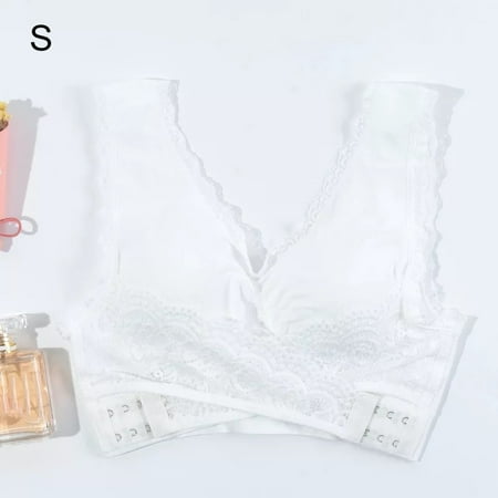 Push Up Bra Women s Seamless Lace Padded Bra Wirefree Bralette Front Buckle Design Sports Yoga Bra
Push Up Bra Women s Seamless Lace Padded Bra Wirefree Bralette Front Buckle Design Sports Yoga Bra