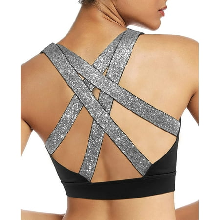 Belaj Vestoj Strappy Sports Bra for Women Medium Support Sexy Cross Back Yoga Bra with Removable Padded
Belaj Vestoj Strappy Sports Bra for Women Medium Support Sexy Cross Back Yoga Bra with Removable Padded