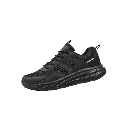 Tenmix Mens Athletic Shoes Mesh Sneakers Lace Up Running Shoe Platform Casual Sneaker Unisex Comfort Non-slip Black 10.5
Tenmix Mens Athletic Shoes Mesh Sneakers Lace Up Running Shoe Platform Casual Sneaker Unisex Comfort Non-slip Black 10.5