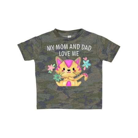 Inktastic My Mom and Dad Love Me with Cute Kitten and Flowers Gift Toddler Boy or Toddler Girl T-Shirt
Inktastic My Mom and Dad Love Me with Cute Kitten and Flowers Gift Toddler Boy or Toddler Girl T-Shirt