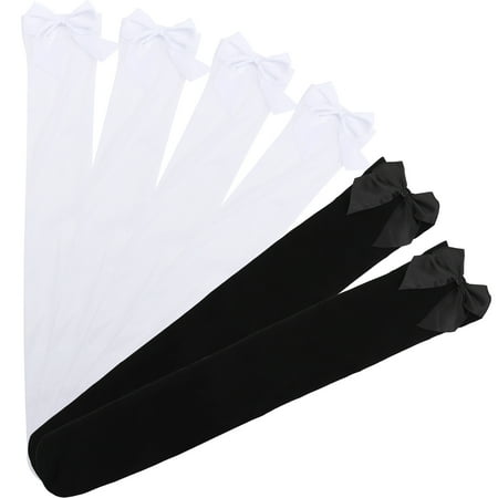 3 Pairs Knee High Socks Girls Long Stockings Women Bow Stockings Costume Accessories
3 Pairs Knee High Socks Girls Long Stockings Women Bow Stockings Costume Accessories