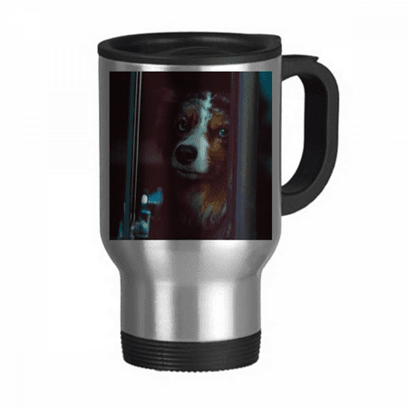 Dog Pet Animal Lonely Picture Travel Mug Flip Lid Stainless Steel Cup Car Tumbler Thermos
Dog Pet Animal Lonely Picture Travel Mug Flip Lid Stainless Steel Cup Car Tumbler Thermos