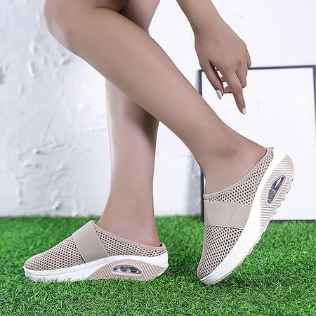 Sandals for Women Clearance AXXD Women s Shoes Ladies Floral Sandals Wedges Shoes Outdoor Slippers for Easter Day Khaki 6
Sandals for Women Clearance AXXD Women s Shoes Ladies Floral Sandals Wedges Shoes Outdoor Slippers for Easter Day Khaki 6