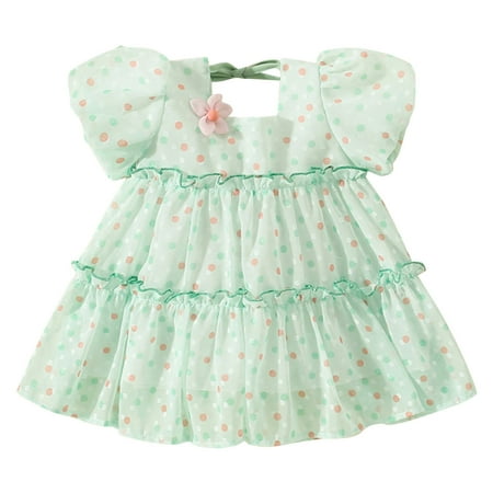Toddler Girls Dress Fly Sleeve Dot Printed Tulle Ruffles Princess Dress Spring Wedding Birthday Pageant Casual Dresses Dance Party Baby Dresses Lovely Cartoon Clothes Outwear
Toddler Girls Dress Fly Sleeve Dot Printed Tulle Ruffles Princess Dress Spring Wedding Birthday Pageant Casual Dresses Dance Party Baby Dresses Lovely Cartoon Clothes Outwear